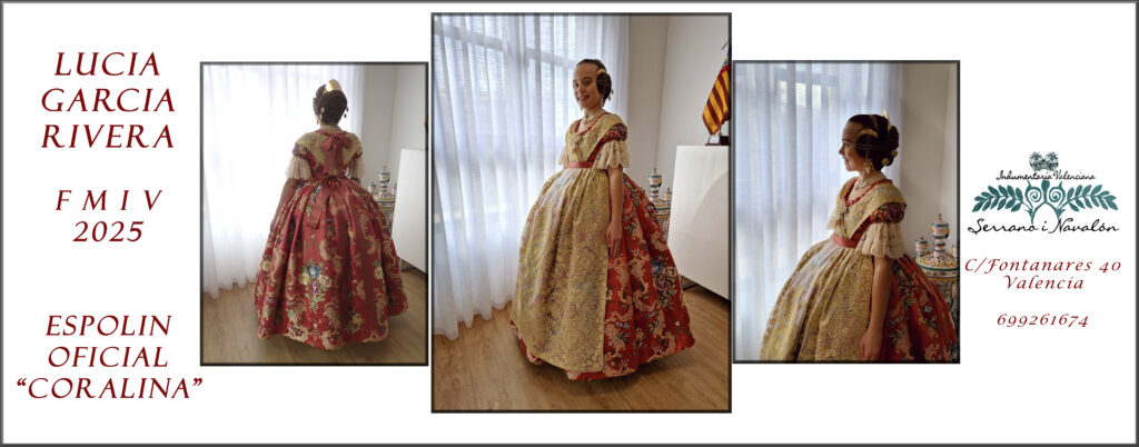 Lucia - FMIV 2025 Traje Oficial S.XIX